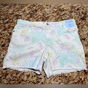 Cat And Jack Multicolored Tie Dye Shorts